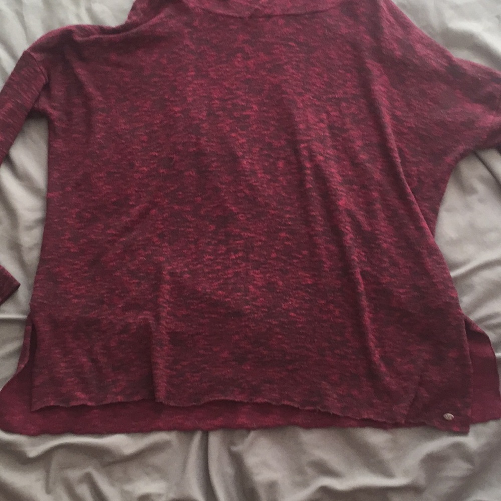 Long sleeve hooded top American eagle